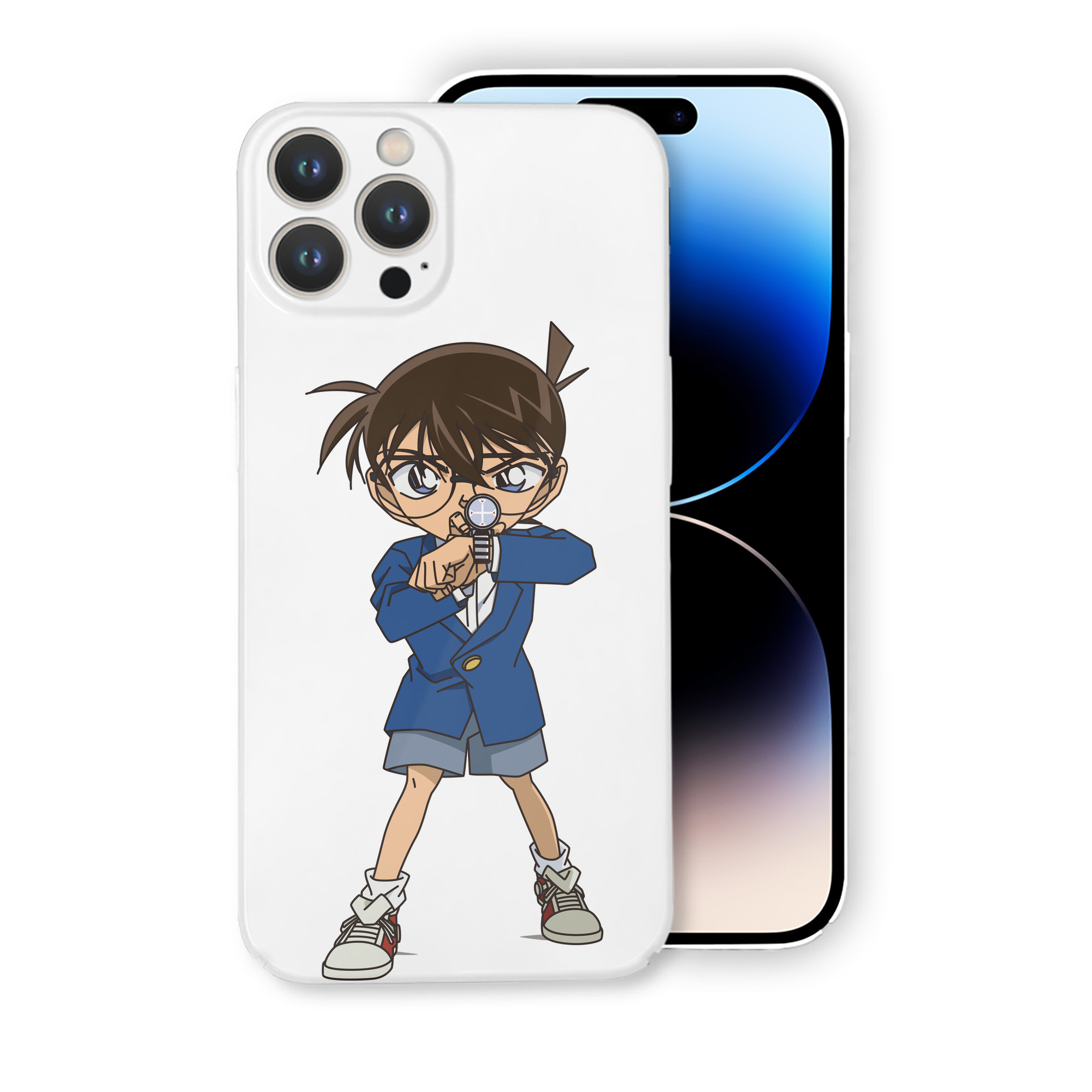 （画像用） 名探偵コナン 江戸川 コナン Detective Conan Conan Edogawa 【iPhone 14シリーズ対応】ハードケース